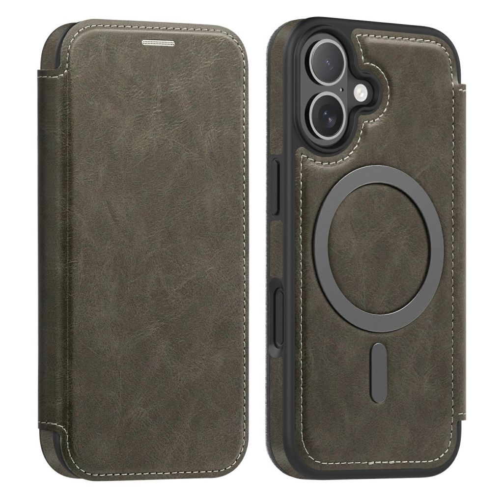 iPhone 17 MagSafe Cover with Card Slots - Grey — Övrigt