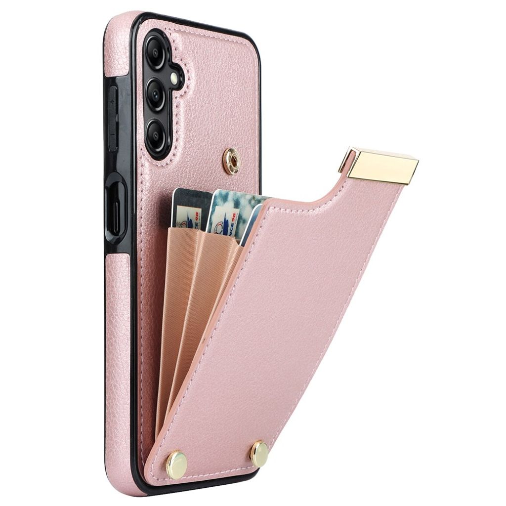 Samsung Galaxy S26 Case Card Holder - Rose Gold