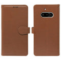 Nothing Phone (3a) Cover with 9 Card slots - Brown