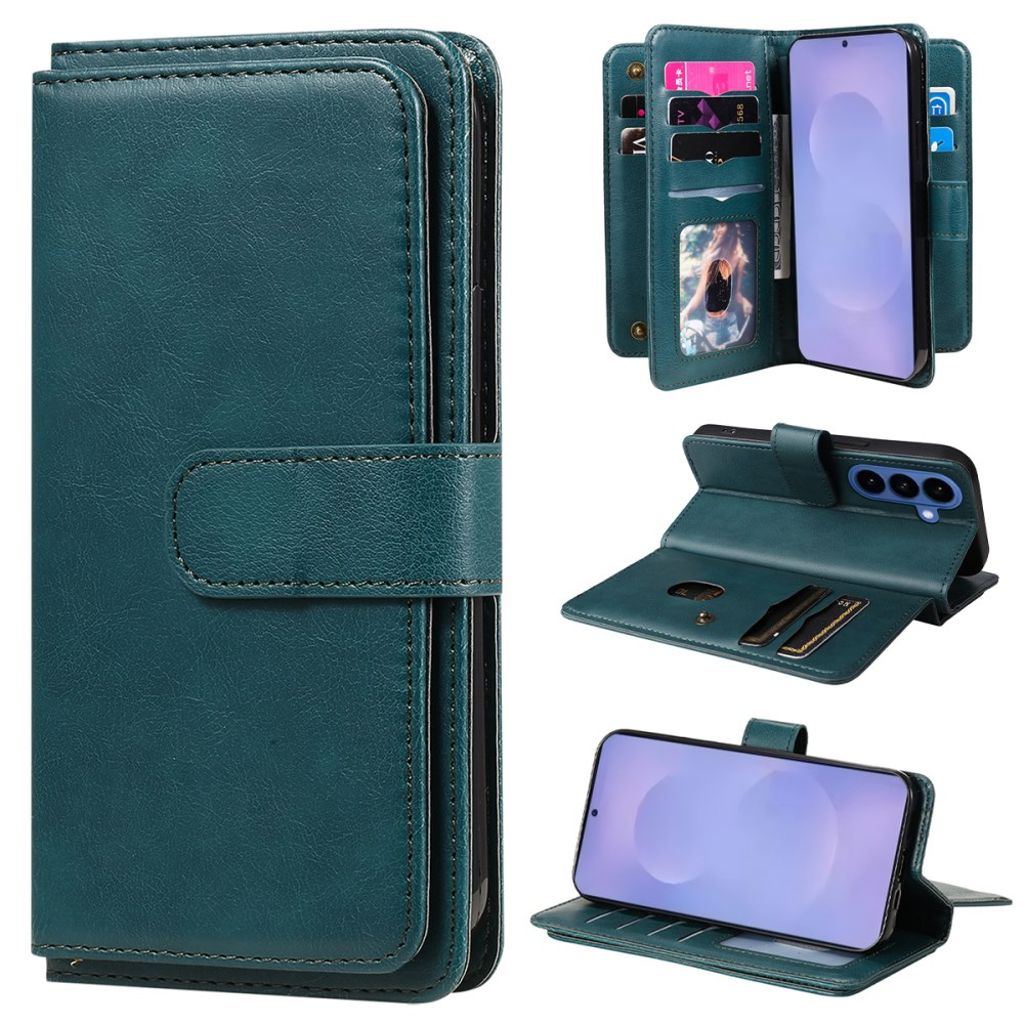 Samsung Galaxy S26 Wallet Cover with Stand - Green