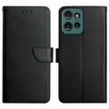 Motorola Moto G 5G 2025 Wallet Cover - Black