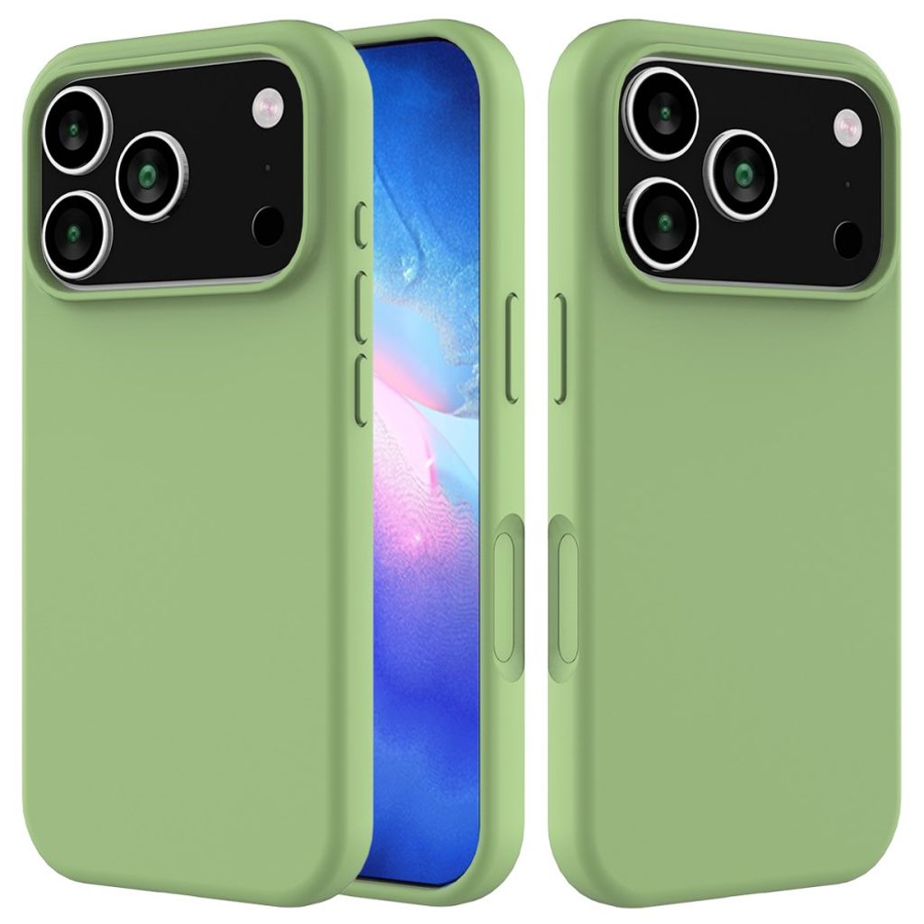 iPhone 17 Pro Max Silicone Phone Case - Green — Övrigt