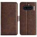 Nothing Phone (4a) Wallet Cover - Brown — Nothing