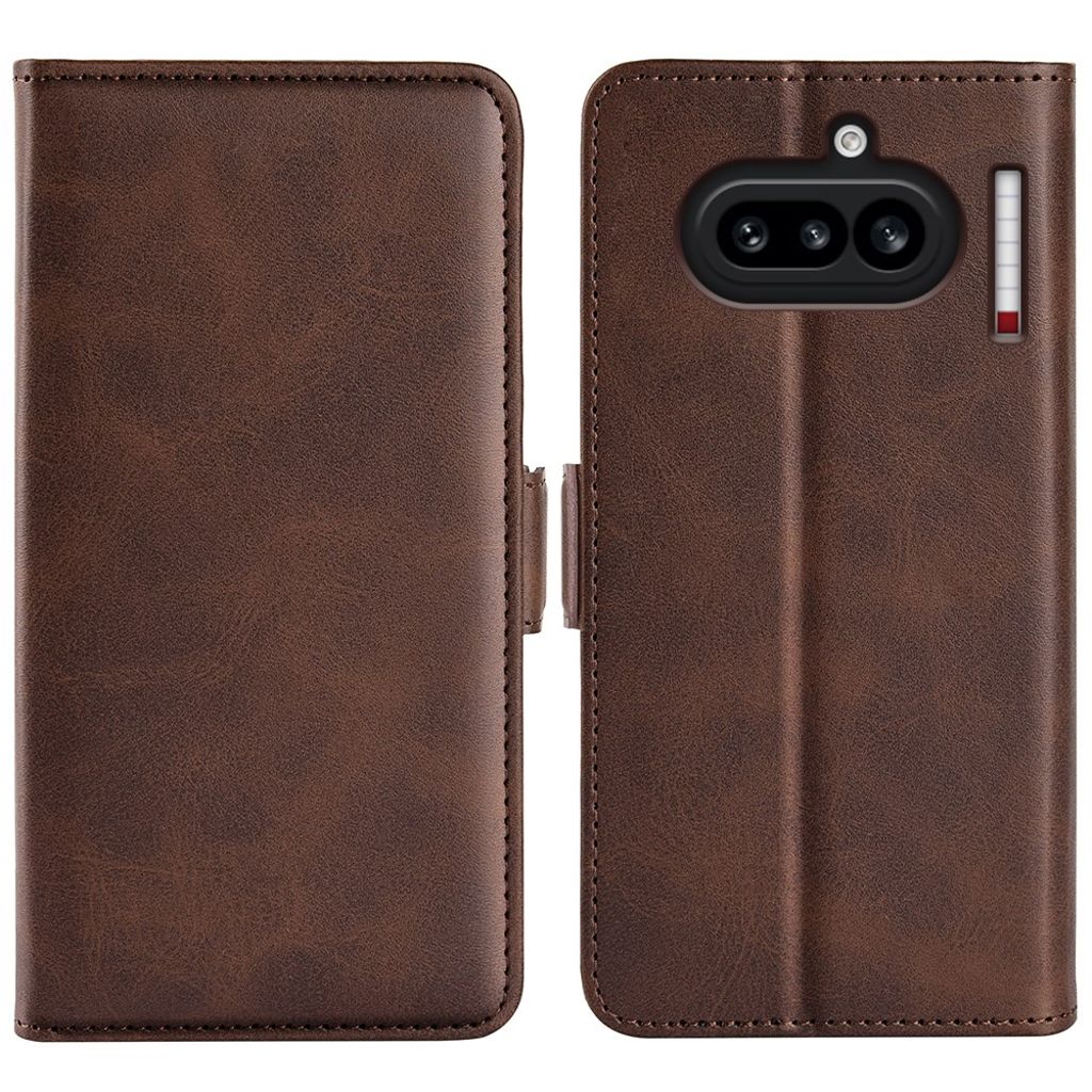 Nothing Phone (4a) Wallet Cover - Brown — Nothing
