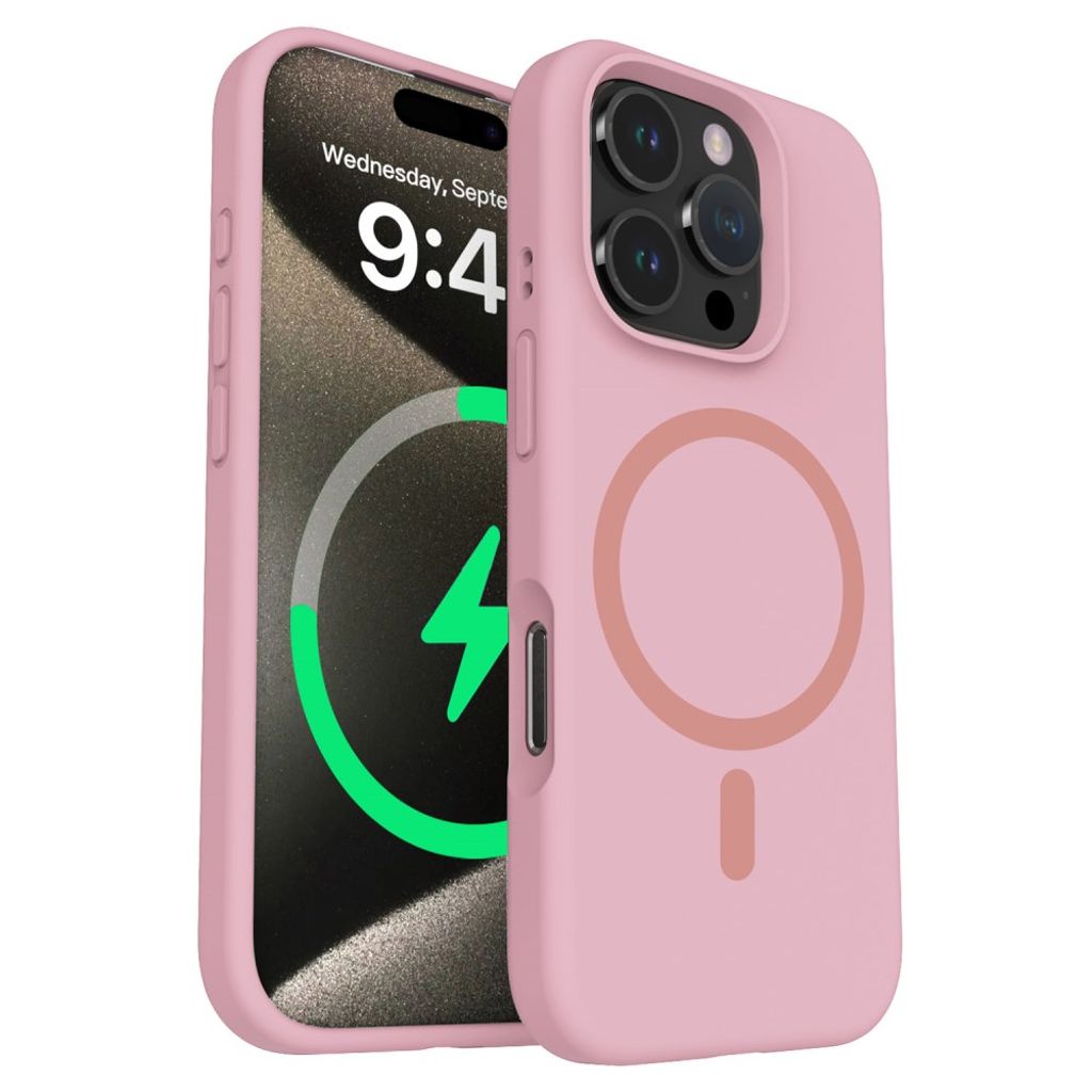 iPhone 16 Pro Max silicone case - Pink
