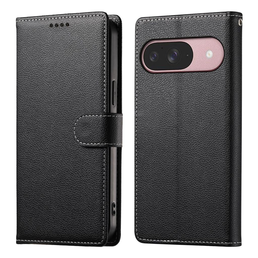 Google Pixel 11 / 11 Pro Wallet Cover PU-leather - Black — Google