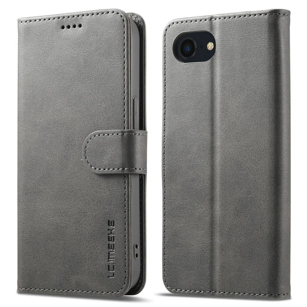 LC.IMEEKE iPhone 17e/16e Wallet Cover - Black