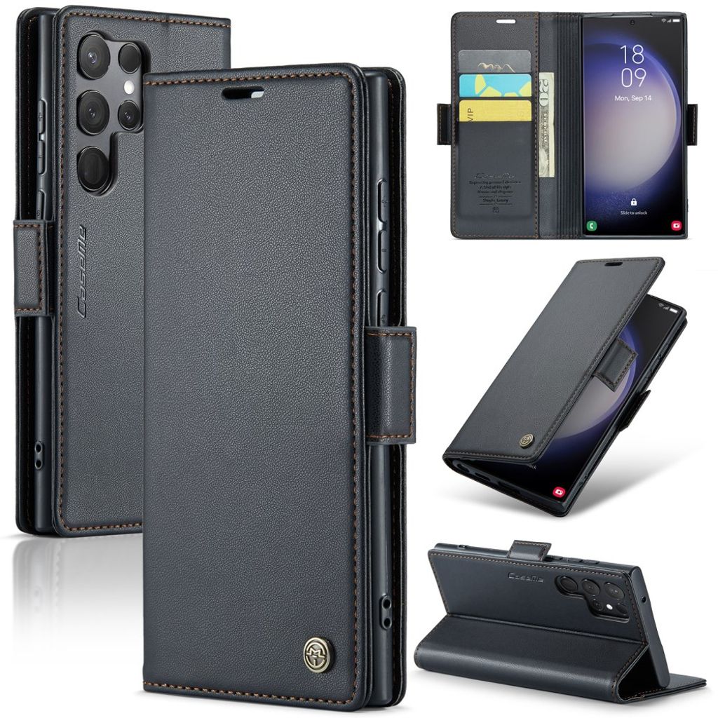 CASEME Samsung Galaxy S24 Ultra cover - Black