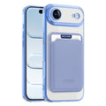 iPhone Air MagSafe Case with Detachable Card Holder - Blue