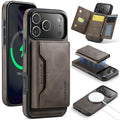 MAGKING iPhone 18 Pro Max/17 Pro Max MagSafe Case with Removable Wallet - Brown — MAGKING