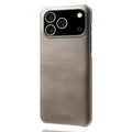 Case in PU Leather iPhone 18 Pro, iPhone 17 Pro - Grey — Övrigt