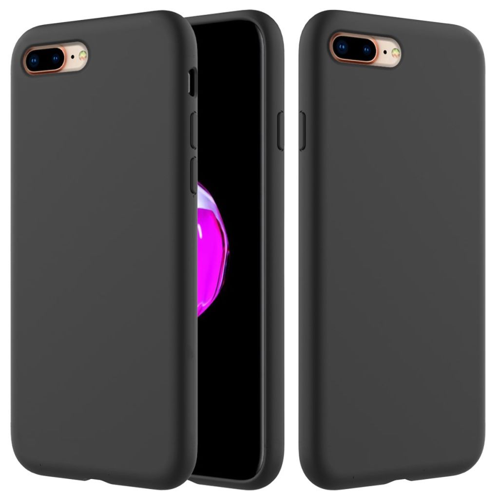iPhone 8 Plus / 7 Plus Silicone Case - Black — Övrigt