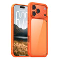 IPAKY iPhone 18 Pro Max/17 Pro Max Case with Clear Back - Orange — IPAKY