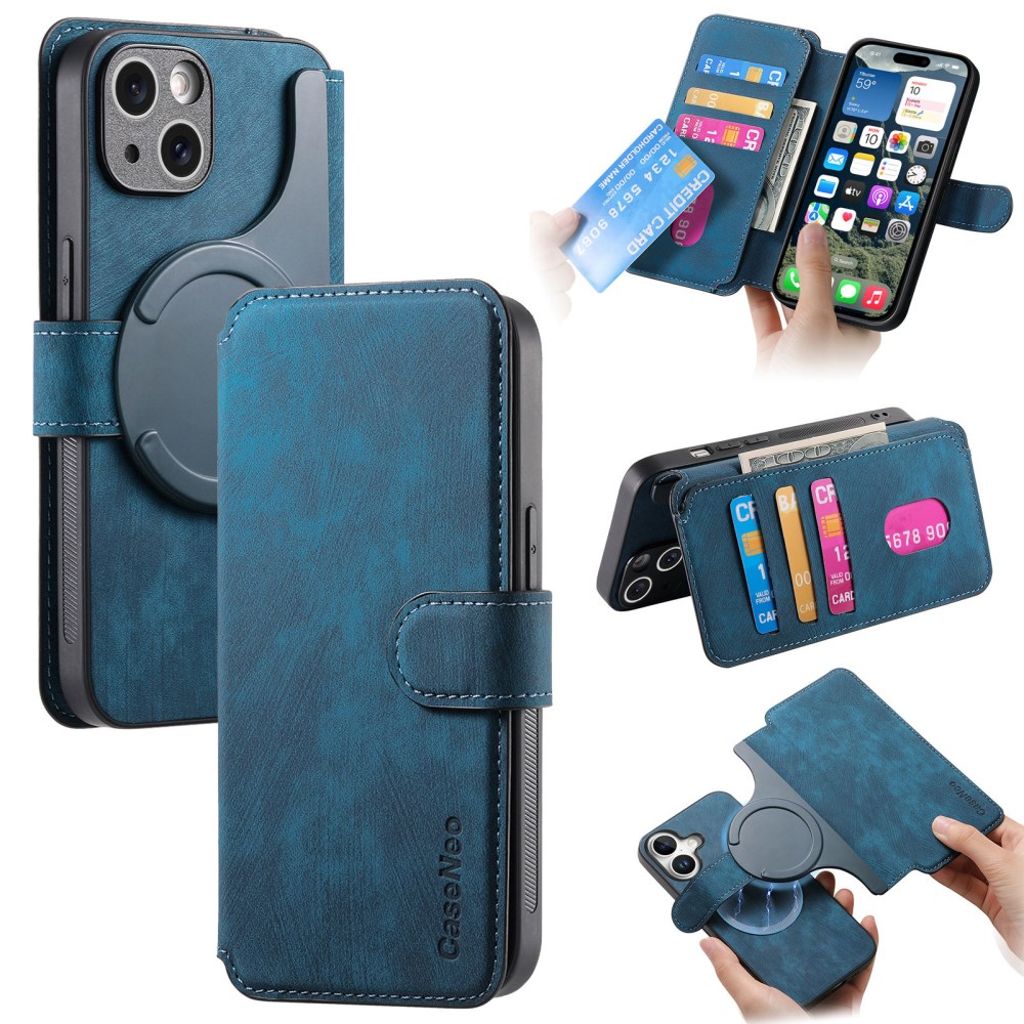 CASENEO iPhone 16 Plus cover - Dark Blue — CASENEO