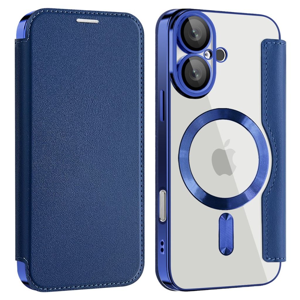 iPhone 16 Cover with card slots - Blue