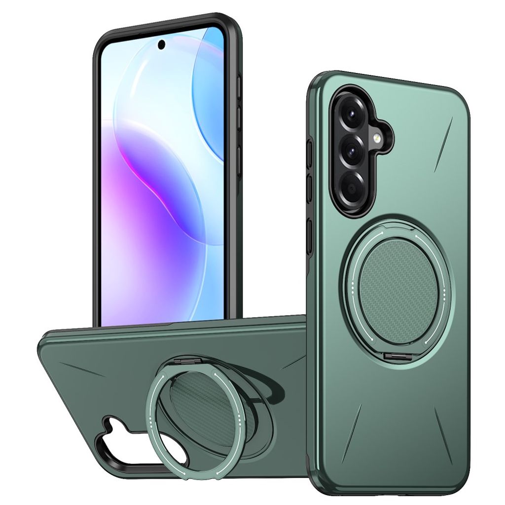Samsung Galaxy A27 5G MagnSafe Kickstand Case TPU + PC - Green — Samsung