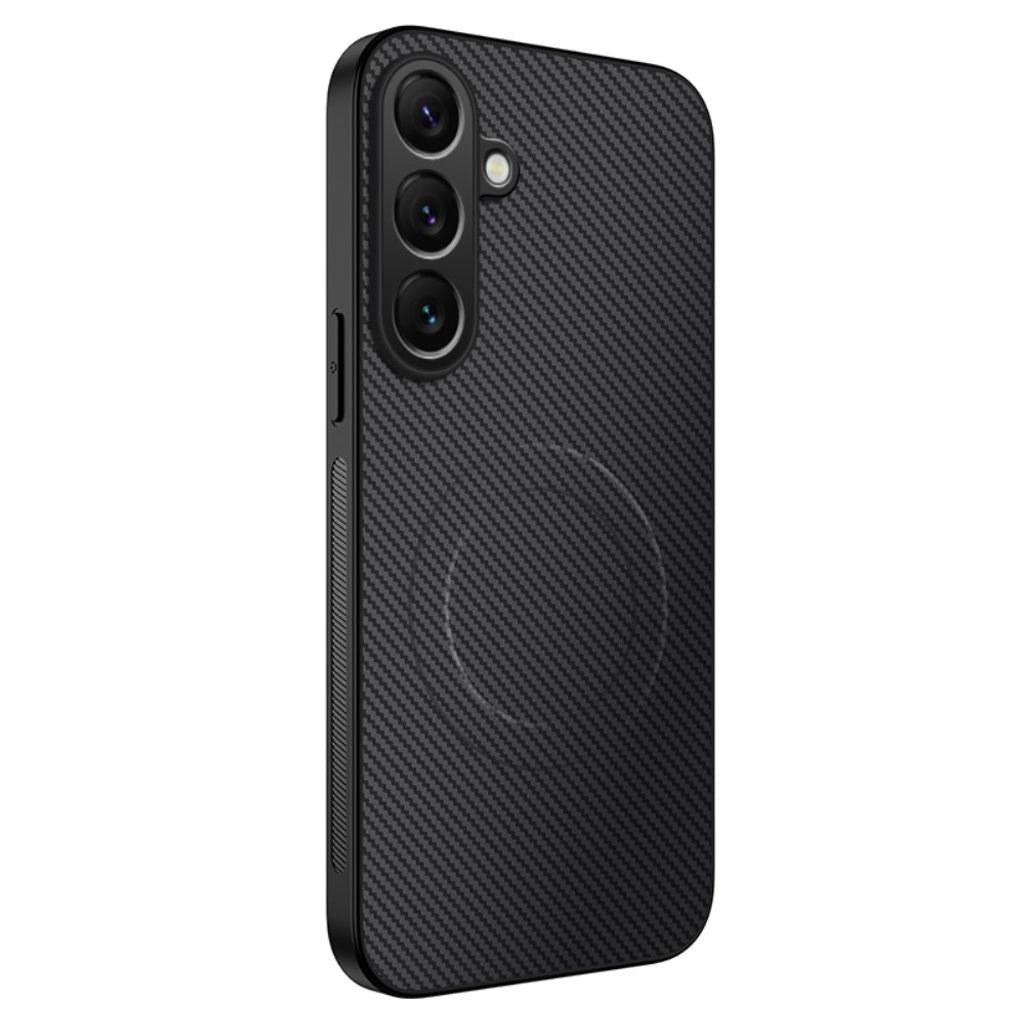 Samsung Galaxy A27 5G MagSafe Compatible Case Carbon Fiber Texture - Black — Samsung