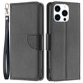 iPhone 16 Pro wallet cover with a stand - Black — Övrigt