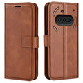 Nothing Phone (3a) Wallet Cover with Stand - Light brown