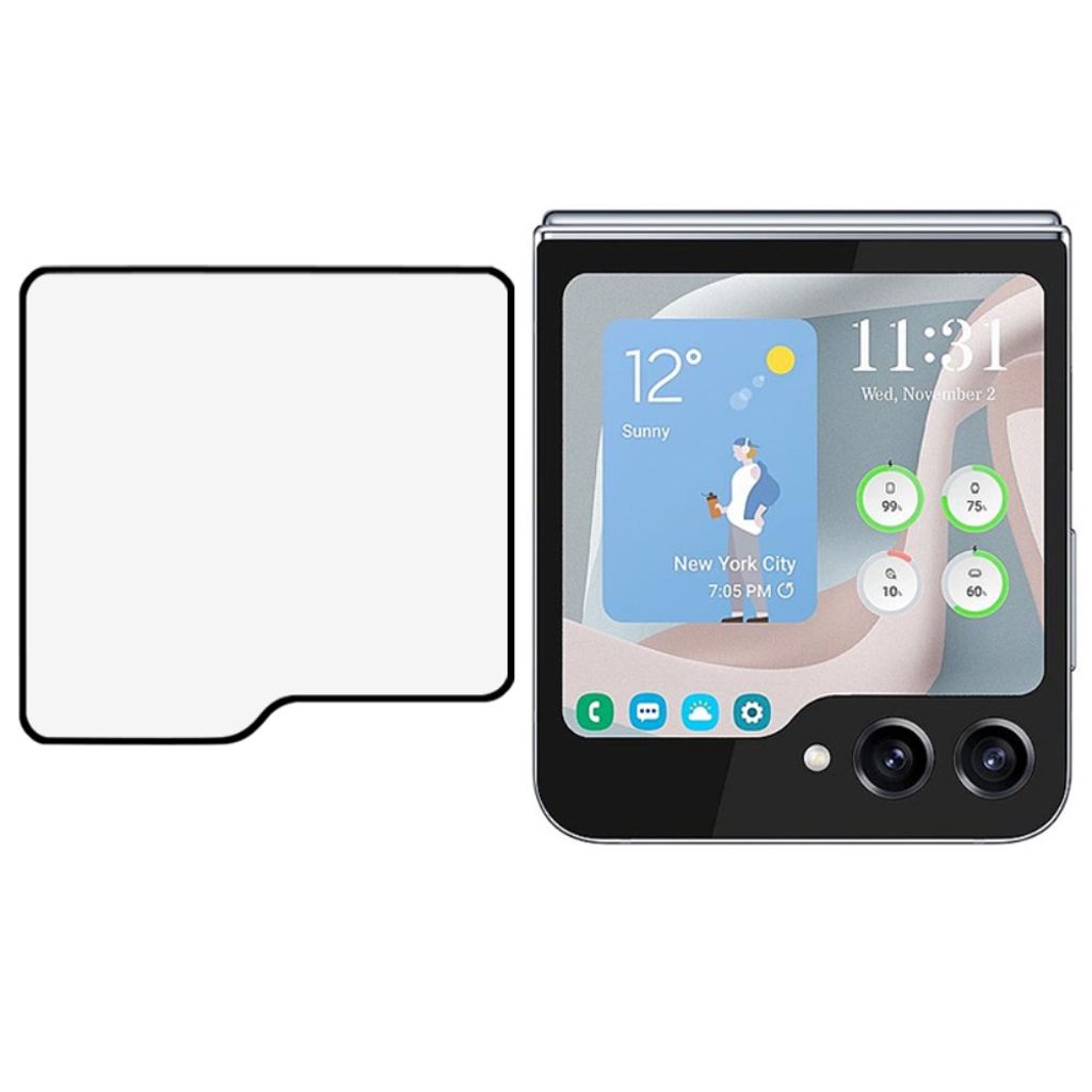 Samsung Galaxy Flip6 / Flip 7 FE Outer screen protector — Samsung