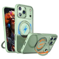 iPhone 18 Pro Max/17 Pro Max MagSafe Case with Rotating Kickstand - Green — Övrigt