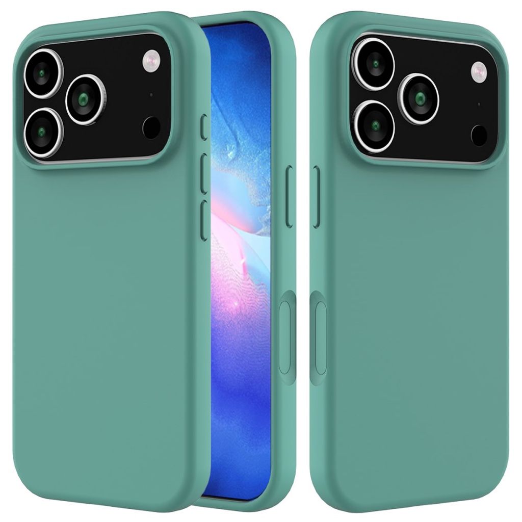 iPhone 17 Pro silicone phone case - turquoise