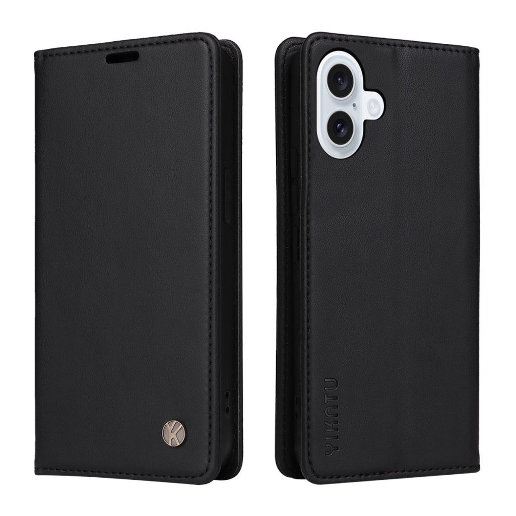 YIKATU iPhone 17 Wallet cover - Black — YIKATU