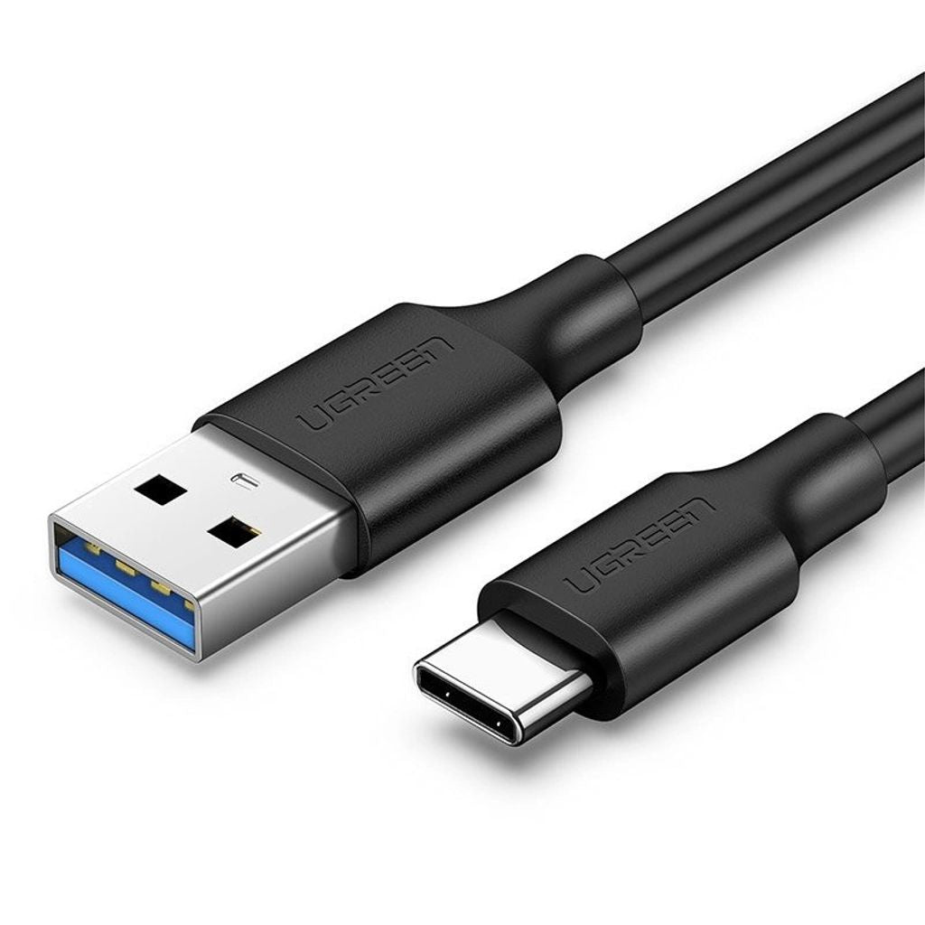 Ugreen USB-A 3.0 to USB-C cable 3A, 1m - Black — Ugreen