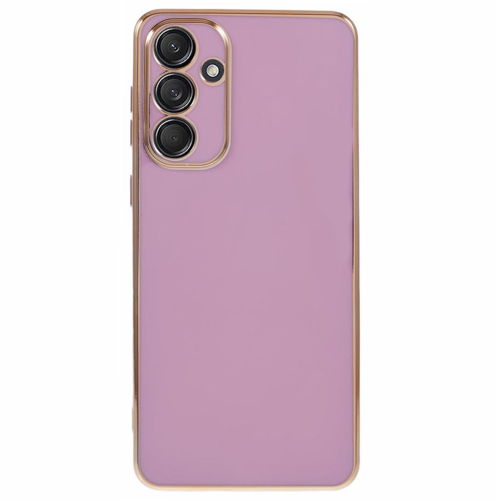 Samsung Galaxy A56 5G Case with electroplating frame - Purple