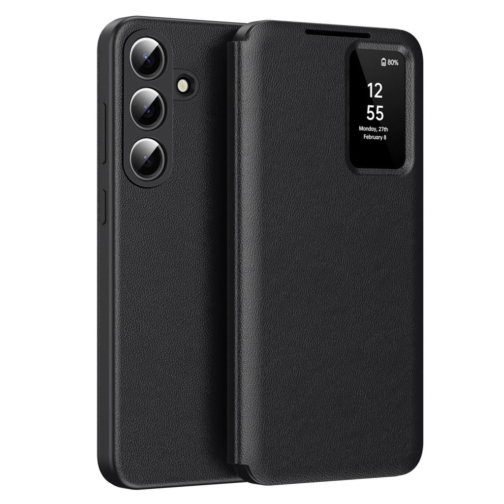 Samsung Galaxy S26 Cover Card Holder Smart View Window - Black