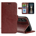 Sony Xperia 1 VII Wallet Cover with Card slots - Brown