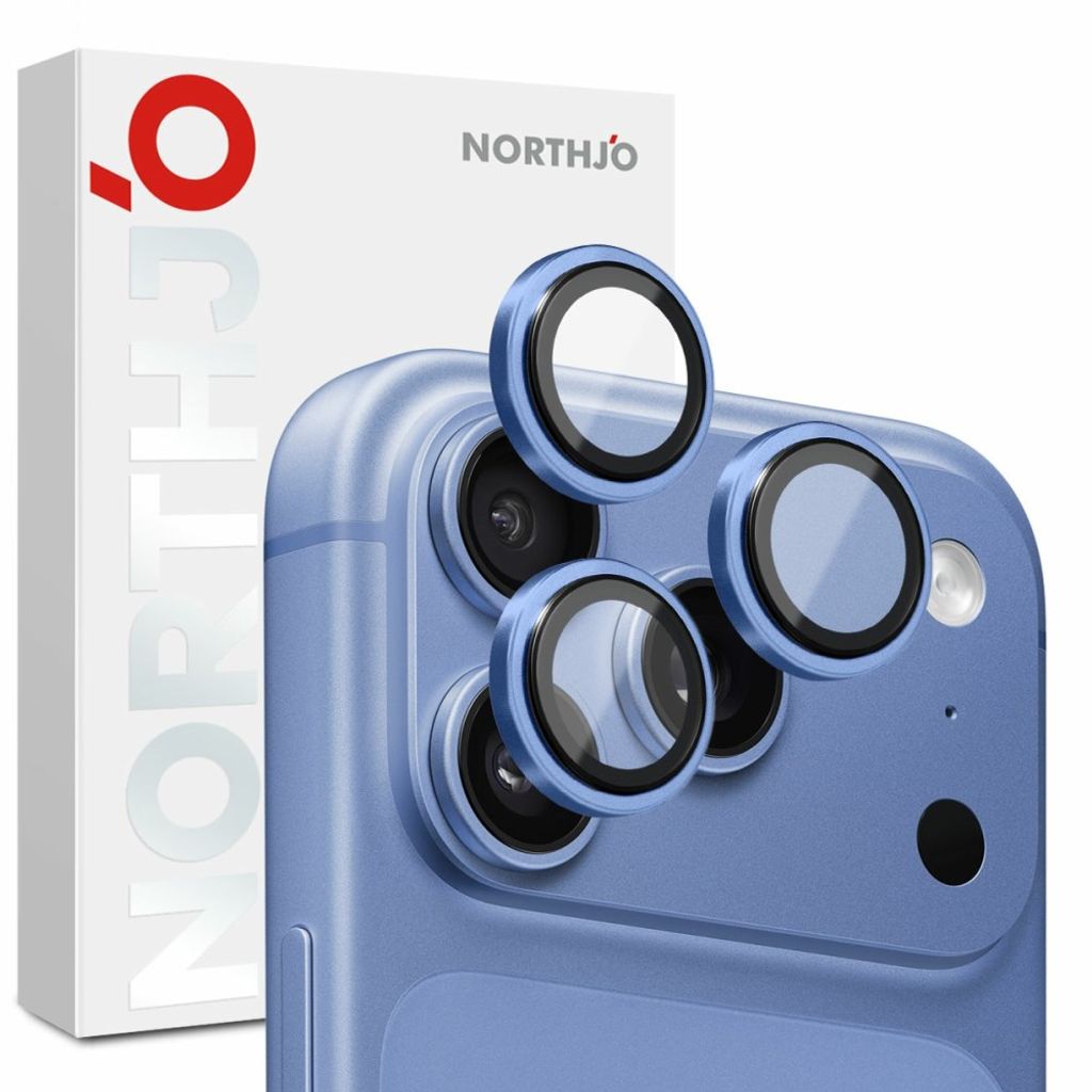 NORTHJO iPhone 18 Pro/18 Pro Max Camera Lens Protector - Blue — NORTHJO