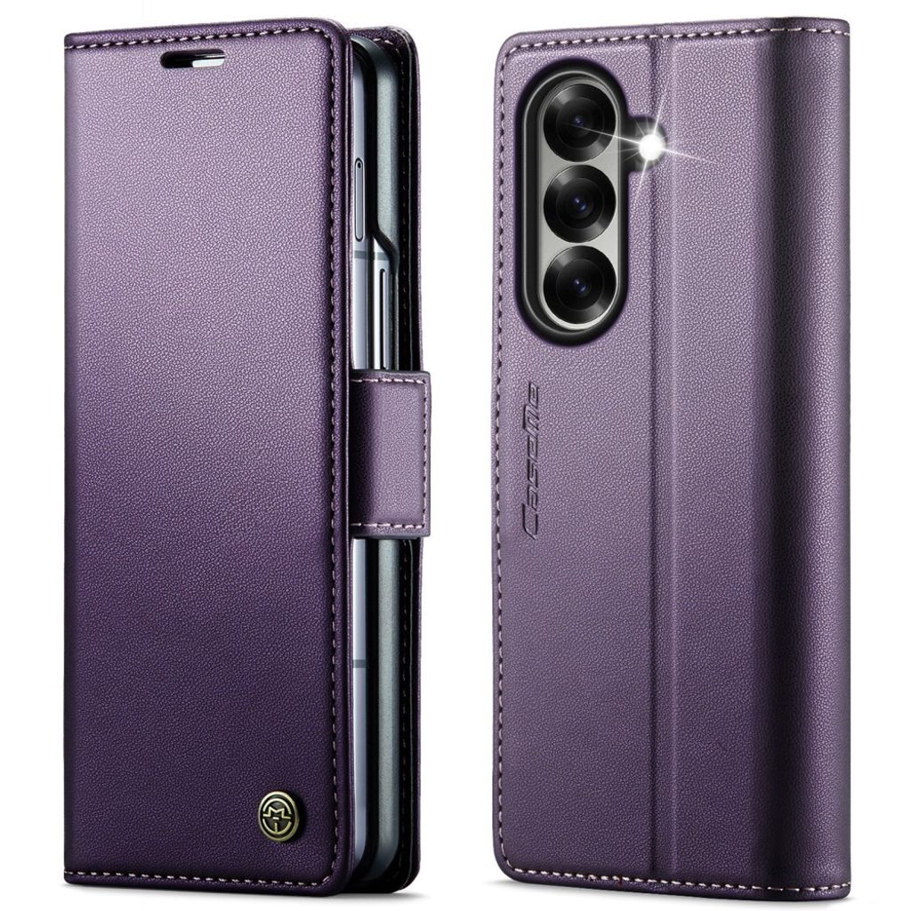 CASEME Samsung Galaxy Z Fold8 Ultra Wallet Cover RFID Blocking - Purple — CASEME