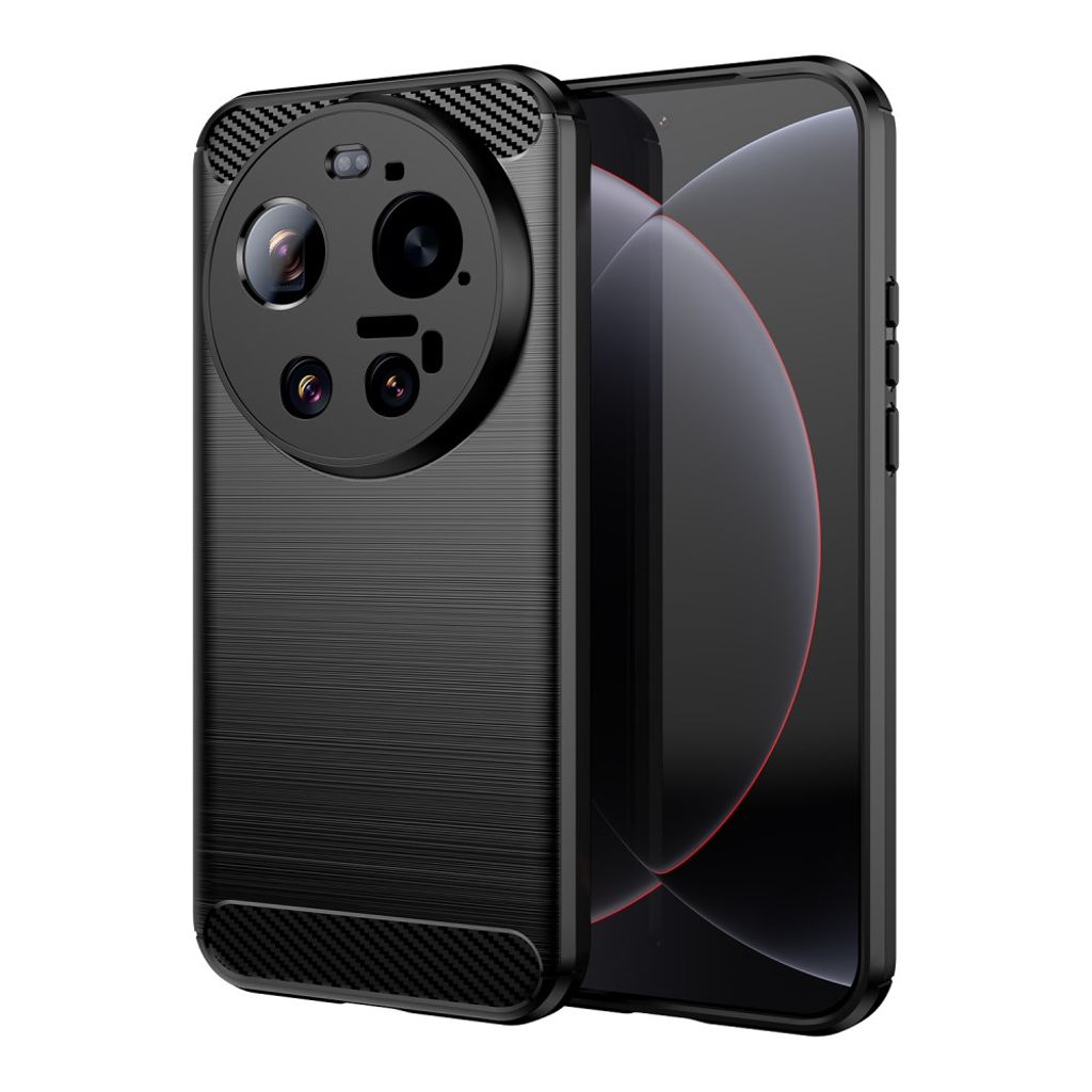 Xiaomi 17 Ultra 5G Case Carbon Fiber Texture Brushed - Black — Xiaomi