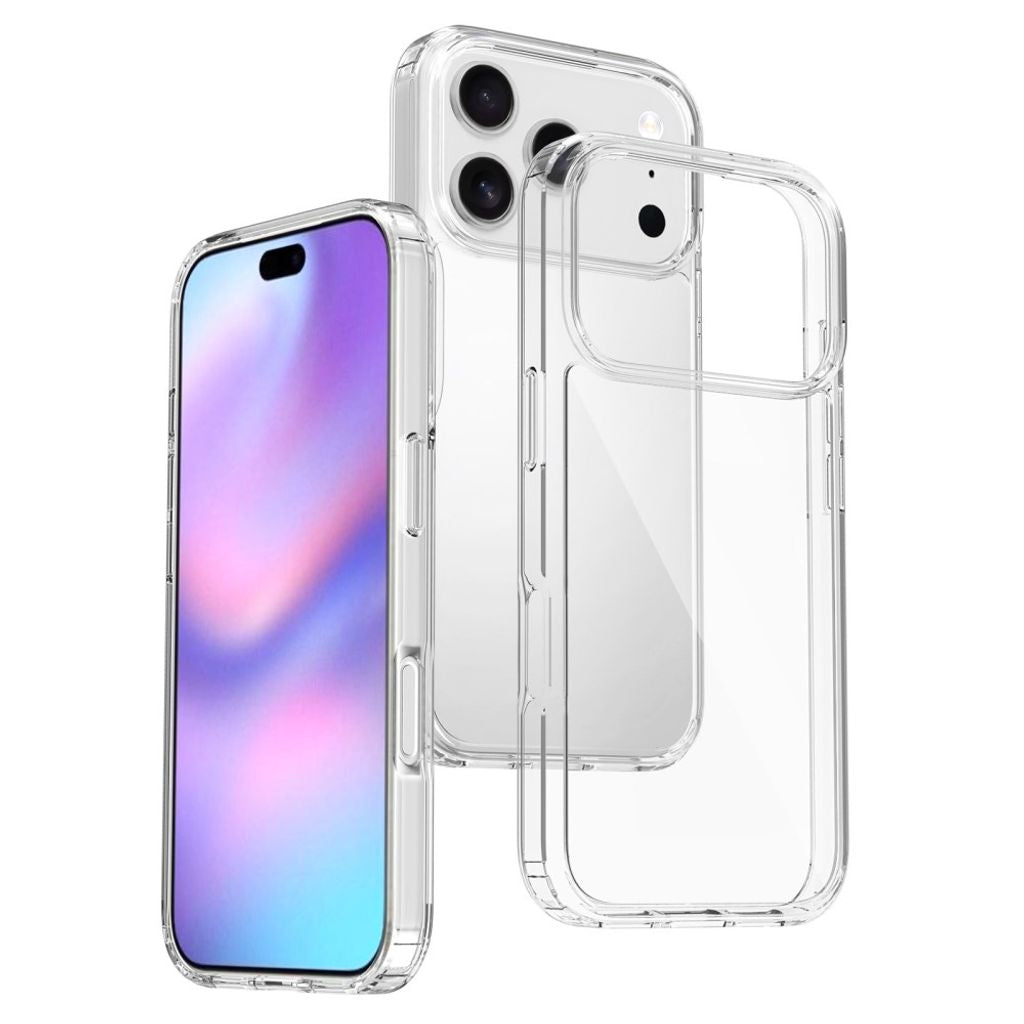iPhone 18 Pro/17 Pro MagSafe Case with Acrylic Back - Transparent — Övrigt