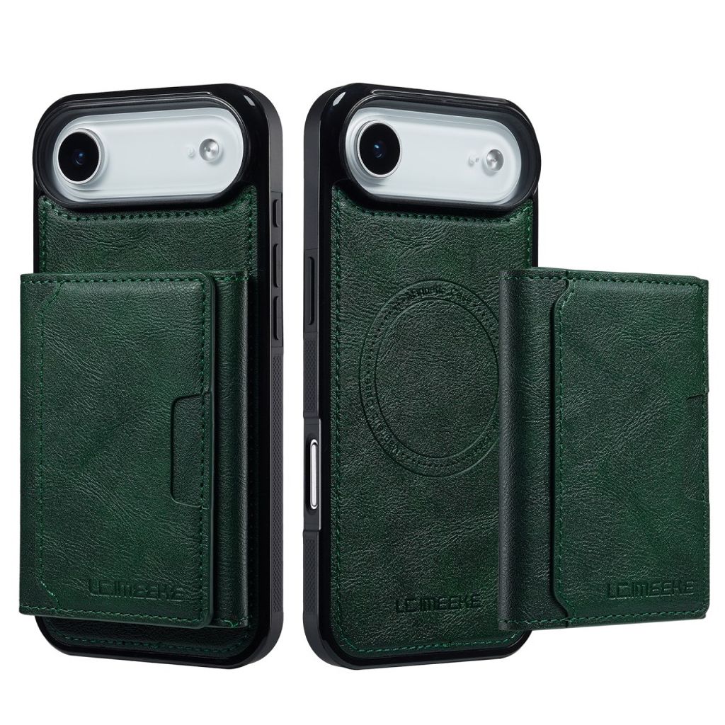 LC.IMEEKE iPhone Air Case with Wallet - Green