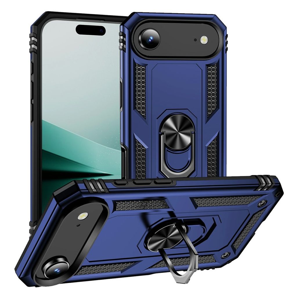 iPhone Air Case with Ring Holder - Blue — Övrigt