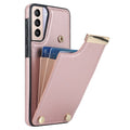 Samsung Galaxy S21 5G Case with card holder - Rose Gold — Samsung