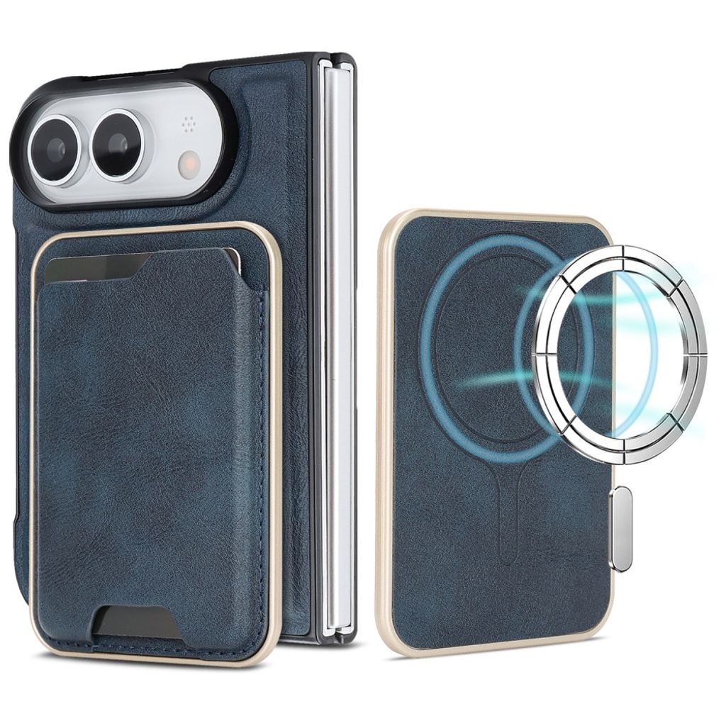 iPhone Duo MagSafe Case with Detachable Card Holder - Blue — Övrigt