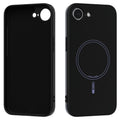 ABEEL iPhone 17e/16e Silicone Case MagSafe - Black — ABEEL