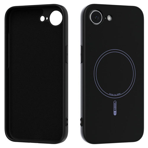 ABEEL iPhone 17e/16e Silicone Case MagSafe - Black — ABEEL