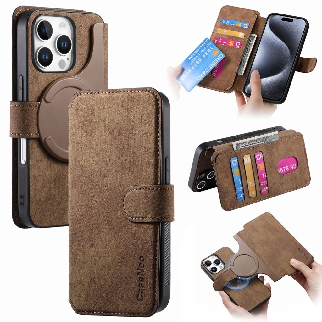CASENEO iPhone 16 Pro cover - Brown — CASENEO