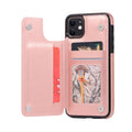 iPhone 11 Case with Card slots - Rose Gold