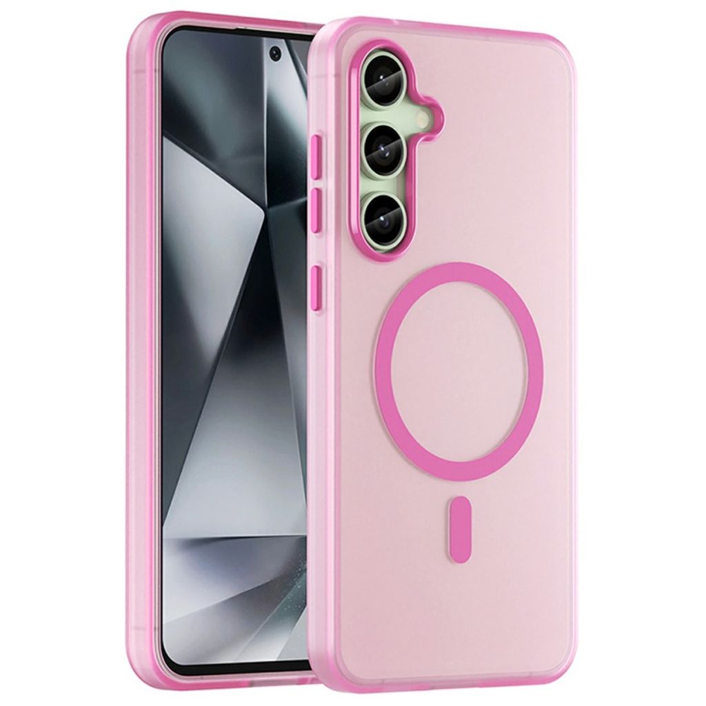 Samsung Galaxy S24 FE MagSafe Compatible Case - Pink — Samsung