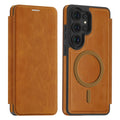 Samsung Galaxy S26 Ultra MagSafe Wallet Cover - Brown — Samsung