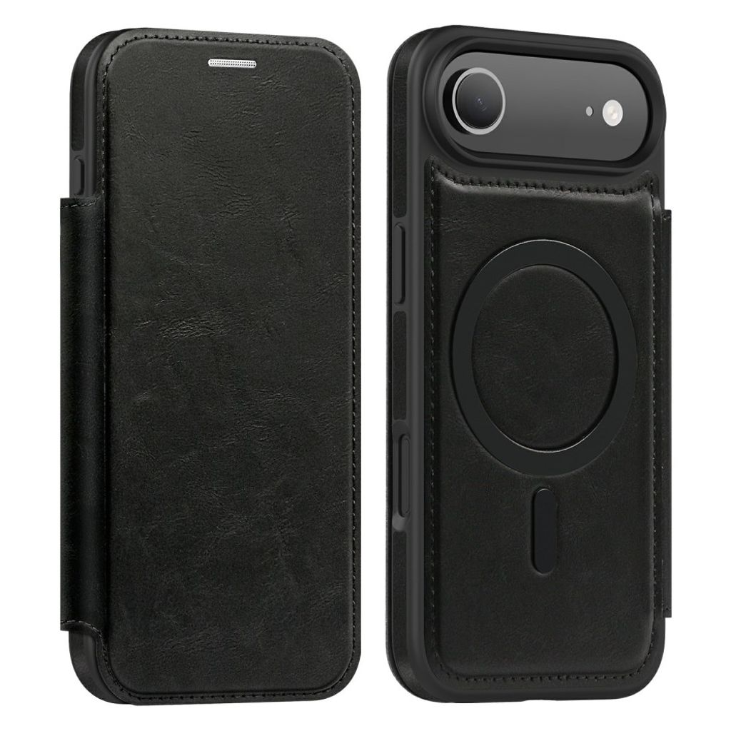 iPhone 17 Air MagSafe Cover with Card Slots - Black
