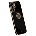 Samsung Galaxy S24 Ultra Case witn Ring holder - Black