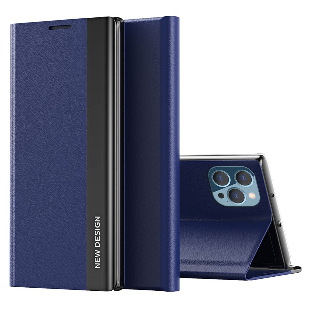 iPhone 16 Pro Max Case with Stand - Dark Blue — Övrigt