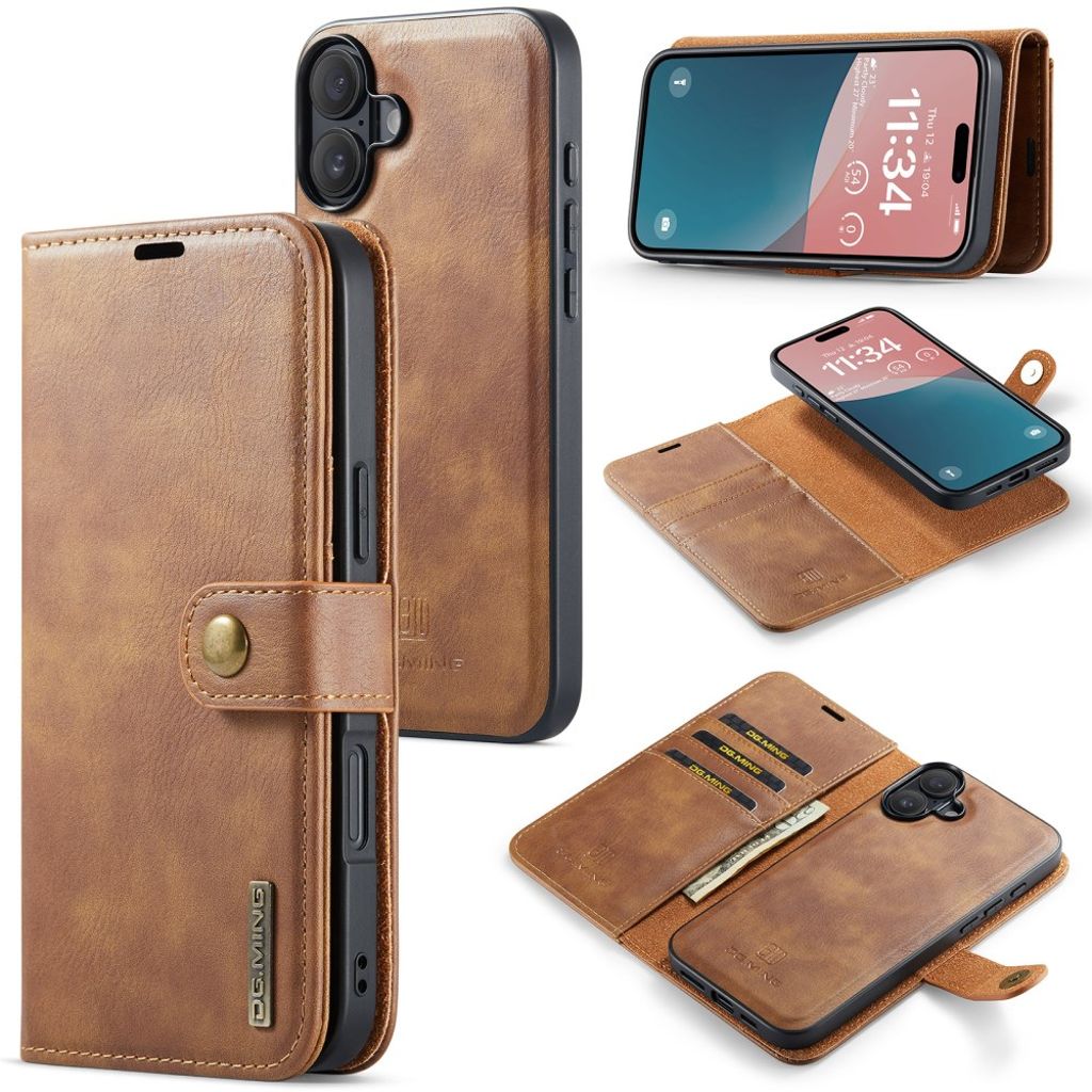 DG.MING iPhone 16 cover - Brown — DG.MING