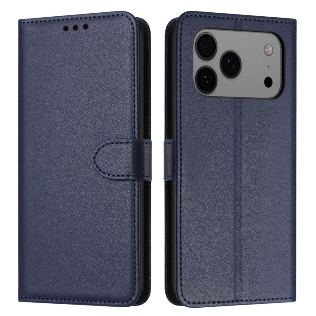 iPhone 18 Pro Max/17 Pro Max Wallet Cover - Blue — Övrigt